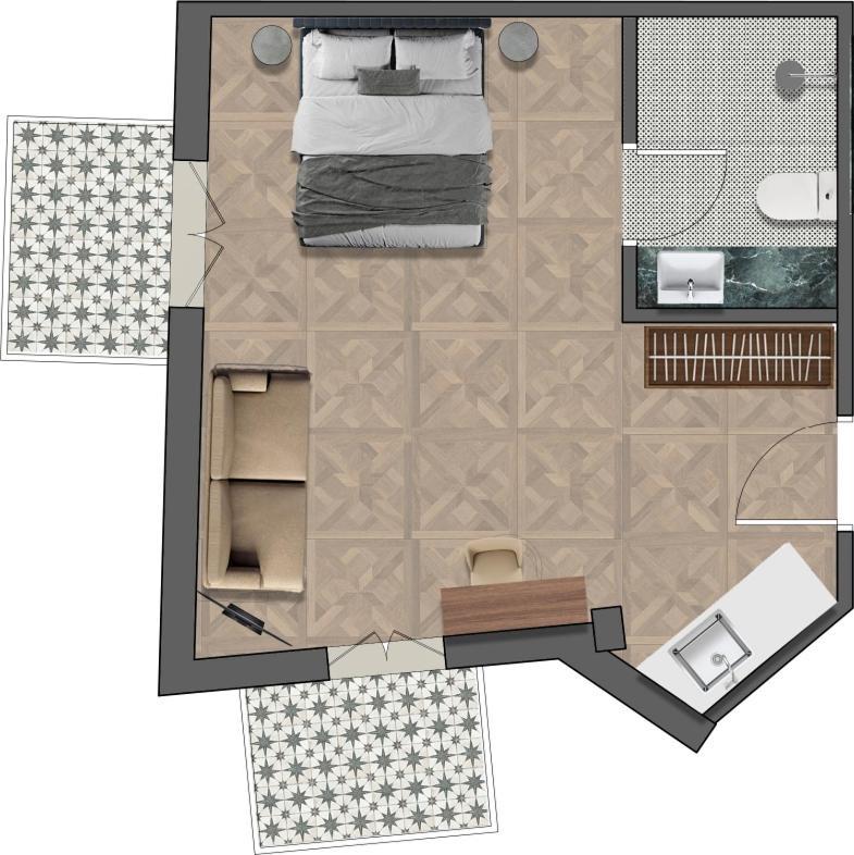 Atlas Boutique Suites Kavála Bilik gambar