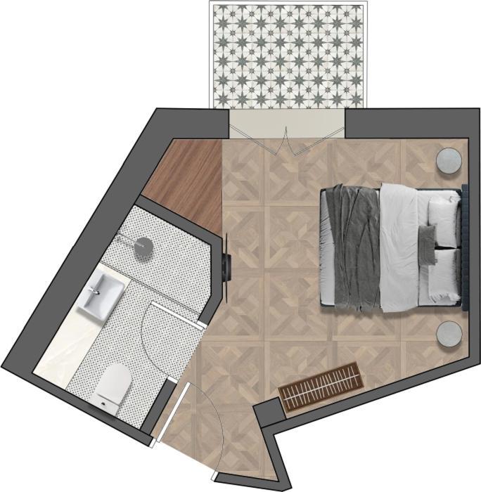 Atlas Boutique Suites Kavála Bilik gambar